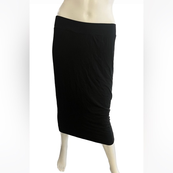 NWT womens midi stretchy skirt size large - Picture 1 of 11
